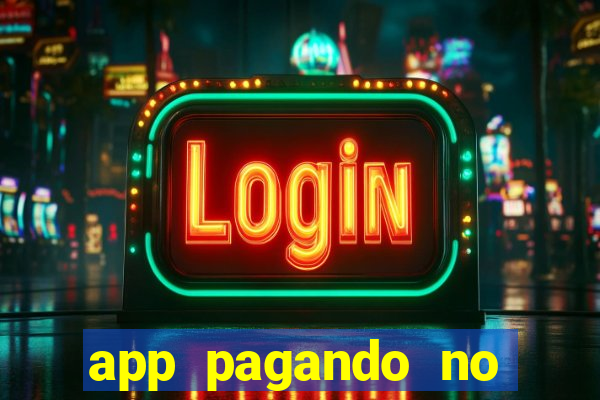 app pagando no cadastro via pix